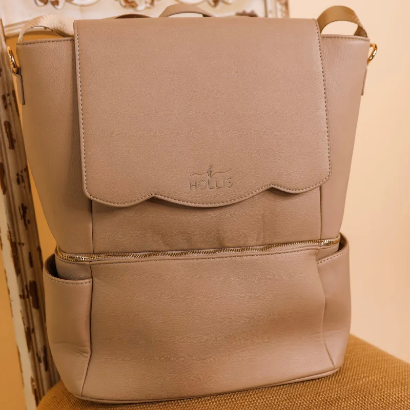 Hollis | Diaper Bag in Nude Carry Elegance For Less – Best Bag Deals Here
