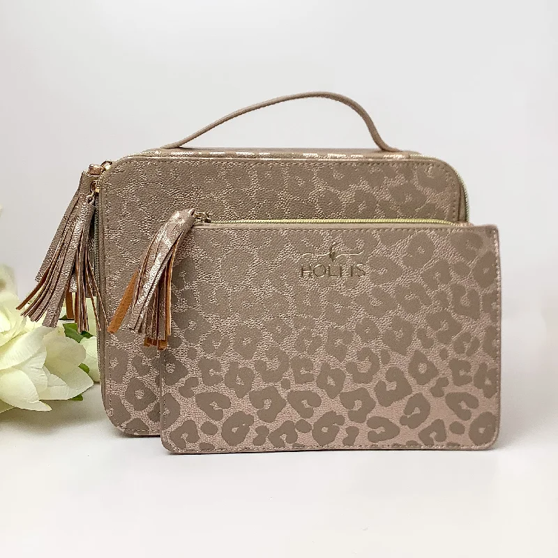 Hollis | Jett Setter in Leopard Fashionable Crossbody Bags At Special Offers