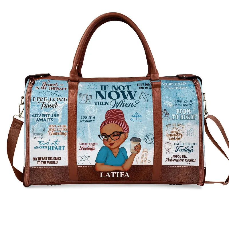 If Not Now Then When - Personalized Leather Duffle Bag SBDFLM1239TA Limited-Stock Bag Clearance – Hurry If Not Now Then When - Personalized Leather Duffle Bag SBDFLM1239TA Limited-Stock Bag Clearance – Hurry
