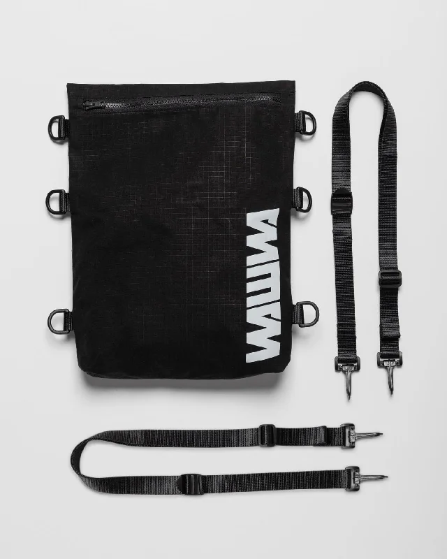 Kartis Extendable Messenger Bag - Black Trendy Backpacks, Huge Markdowns
