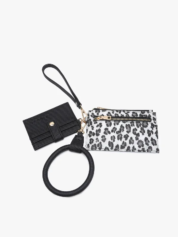 Libby Vegan Cheetah Wallet Bangle The Bag Sale You've Been Waiting For Is Here