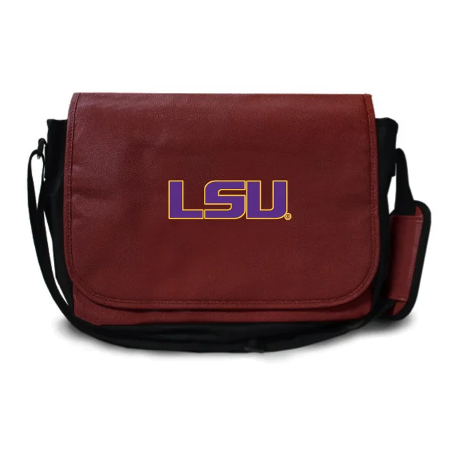 LSU Tigers Football Messenger Bag Trendy Totes, Shop & Save