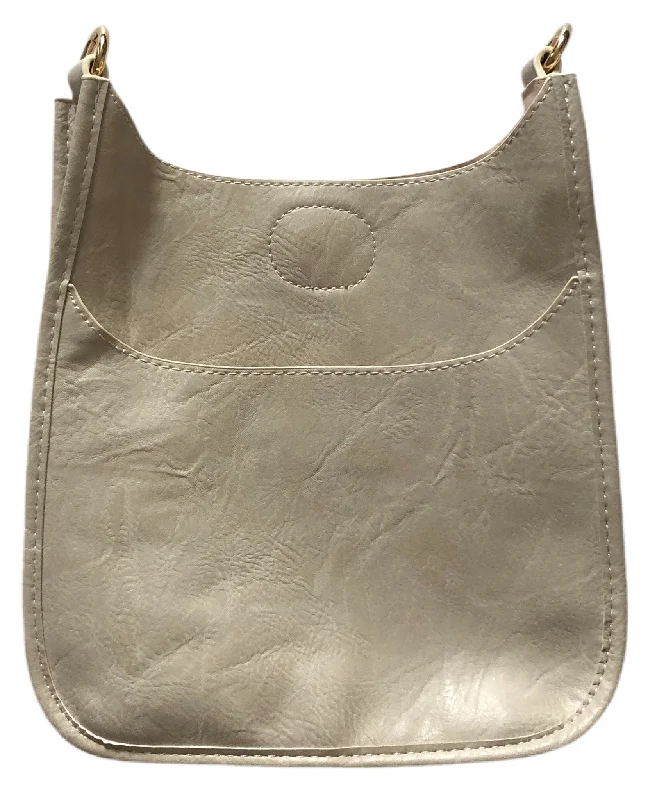 Mini Vegan Messenger - Cream w/Gold Hardware NO STRAP Fashion-Forward Bags At Limited-Time Offers Mini Vegan Messenger - Cream w/Gold Hardware NO STRAP Fashion-Forward Bags At Limited-Time Offers
