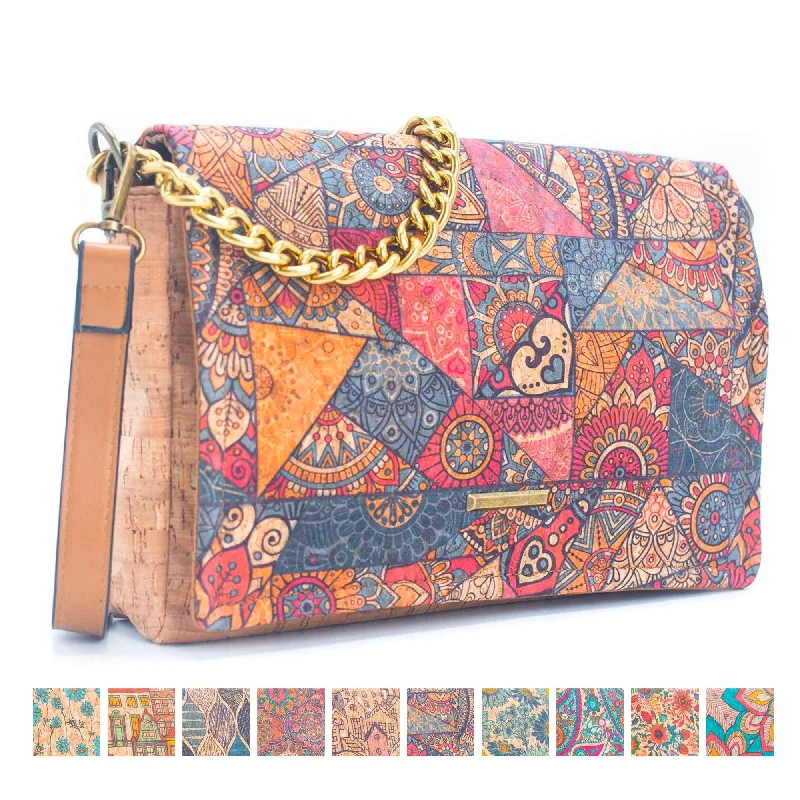 Natural Cork printed pattern women's messenger bag BAGD-355 Your Perfect Bag At The Perfect Price Natural Cork printed pattern women's messenger bag BAGD-355 Your Perfect Bag At The Perfect Price