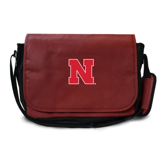Nebraska Cornhuskers Football Messenger Bag Stylish Totes, Special Discounts