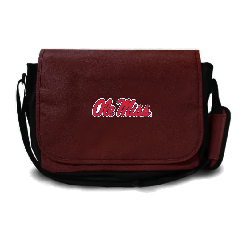 Ole Miss Rebels Football Messenger Bag Trendy Handbags, Limited-Time Sale