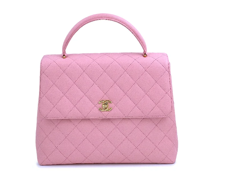 Rare Chanel 2004 Vintage Pink Caviar Kelly Flap Bag 24k GHW Luxury Handbags At Budget-Friendly Rates Rare Chanel 2004 Vintage Pink Caviar Kelly Flap Bag 24k GHW Luxury Handbags At Budget-Friendly Rates