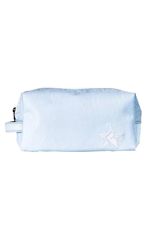 Shimmer in Cloud Rebel Makeup Bag with White Zipper Big Savings On Totes, Crossbody Bags, And More Shimmer in Cloud Rebel Makeup Bag with White Zipper Big Savings On Totes, Crossbody Bags, And More