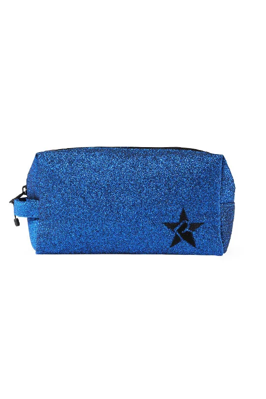 Royal Blue Rebel Makeup Bag with Black Zipper Classic And Modern Handbags Now More Affordable Royal Blue Rebel Makeup Bag with Black Zipper Classic And Modern Handbags Now More Affordable