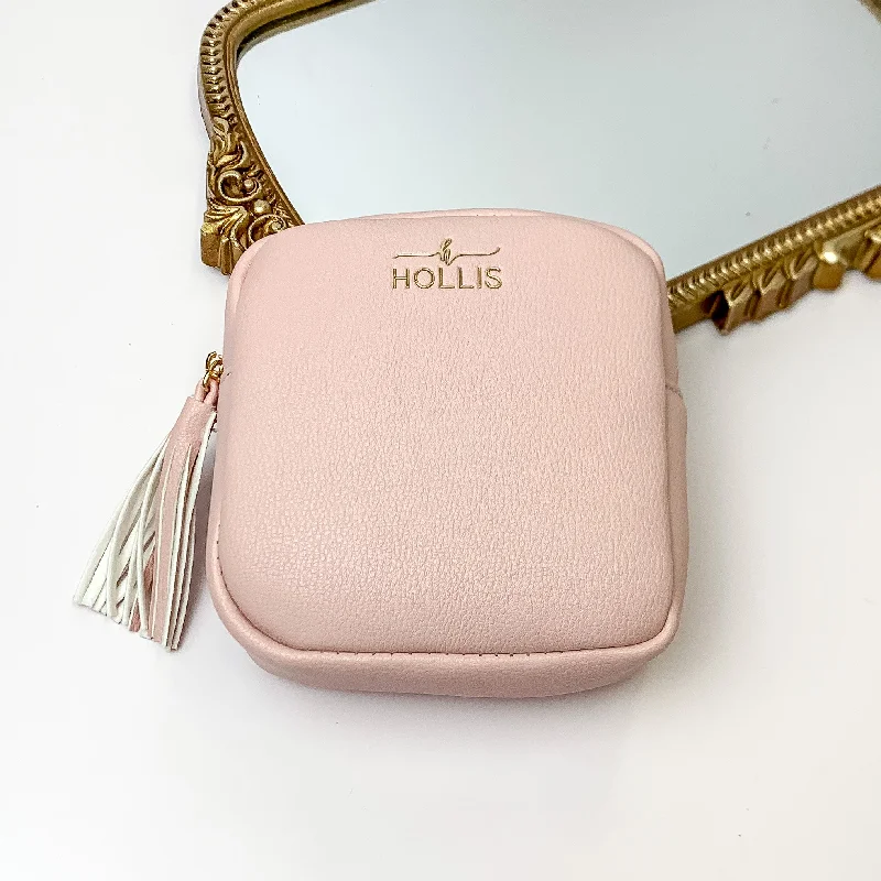 Hollis | Tech Organizer in Blush Everyday Elegance At Special Prices