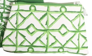 Green Twigs Travel Cosmetic Bag Seasonal Sale On Trendy Handbags