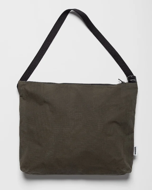 Water Resistant Messenger Bag - Dark Olive The Handbag Sale You've Been Waiting For