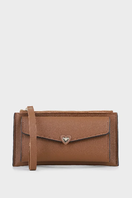Wristlet Wallet BW6009-Brown Limited-Stock Bag Clearance – Grab Your Favorite Now