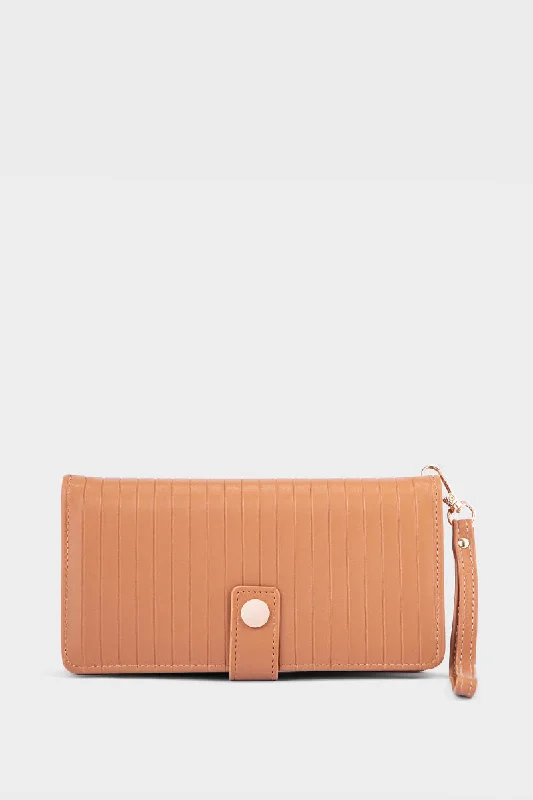 Wristlet Wallet BW6016-Tan Huge Handbag Markdowns – Update Your Collection Now