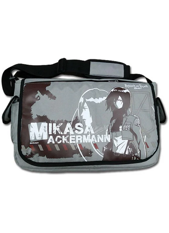 Attack on Titan - Mikasa Ackerman Messenger Bag The Bag Sale You've Been Waiting For Is Here Attack on Titan - Mikasa Ackerman Messenger Bag The Bag Sale You've Been Waiting For Is Here