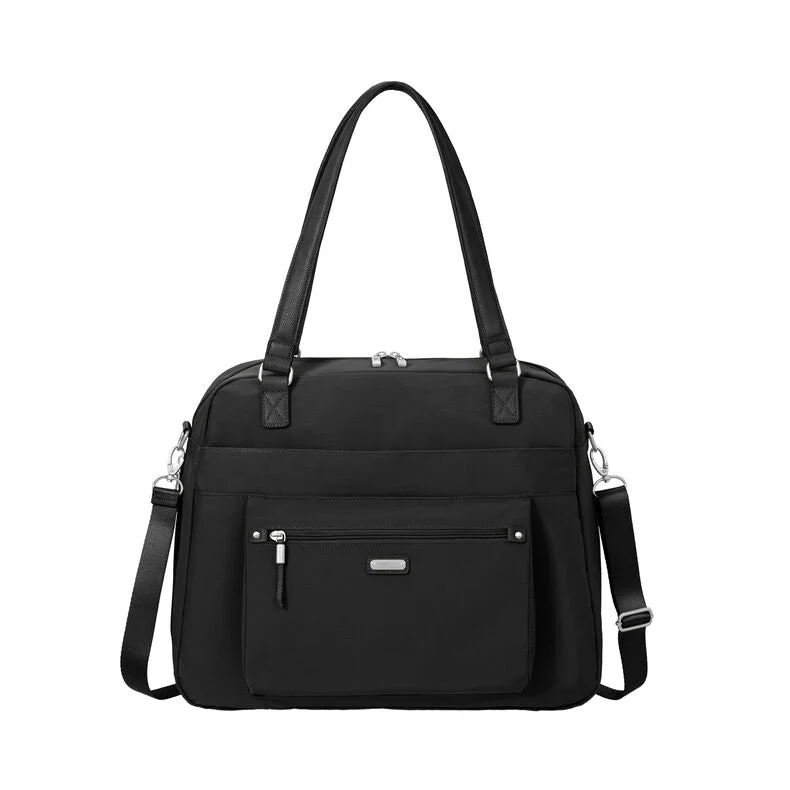 Baggallini Overnight Expandable Laptop Tote with RFID Phone Wristlet Statement Handbags At Unbeatable Discounts Baggallini Overnight Expandable Laptop Tote with RFID Phone Wristlet Statement Handbags At Unbeatable Discounts