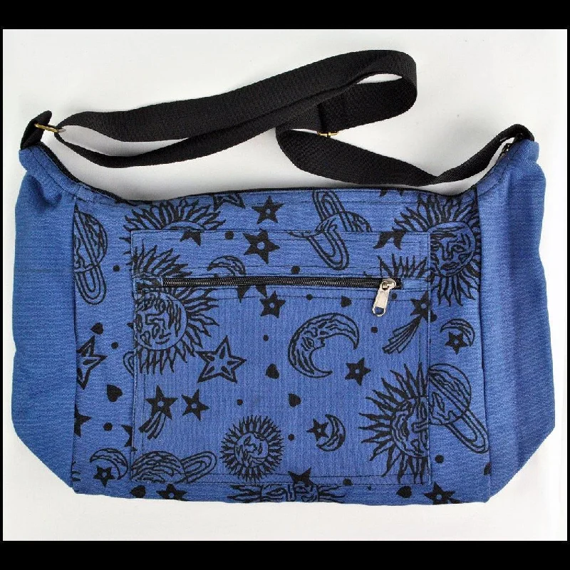 Sun Moon Print Messenger Bag Don't Miss Out – Handbag Discounts